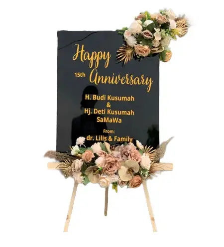 Papan Bunga Akrilik Pringsurat